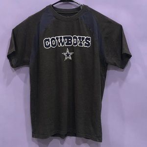 Dallas Cowboys Men's Gray Embroidered Logo Shirt
